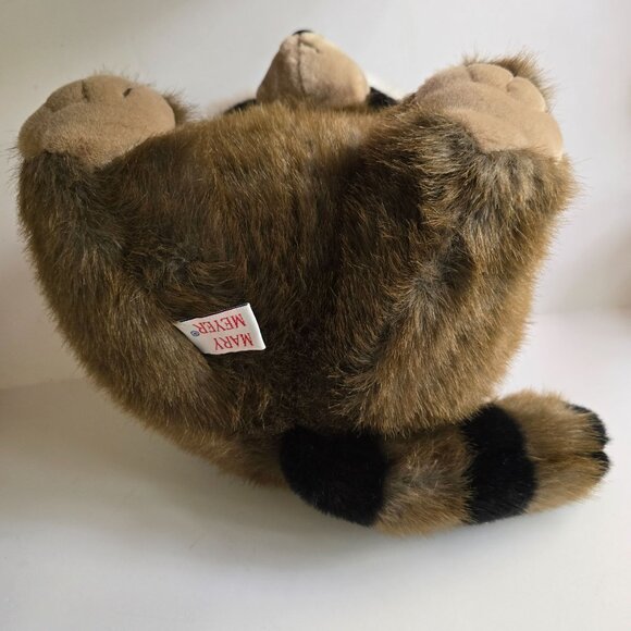 Mary Meyer Plush Raccoon Stuffed Animal Toy 10" Brown Eyes - Picture 8 of 16
